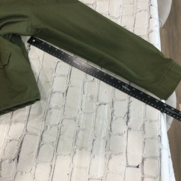 A+K Jacket Parka Women’s Size L Green Pink Removable Faux Fur Lining & Hood - Picture 12 of 12